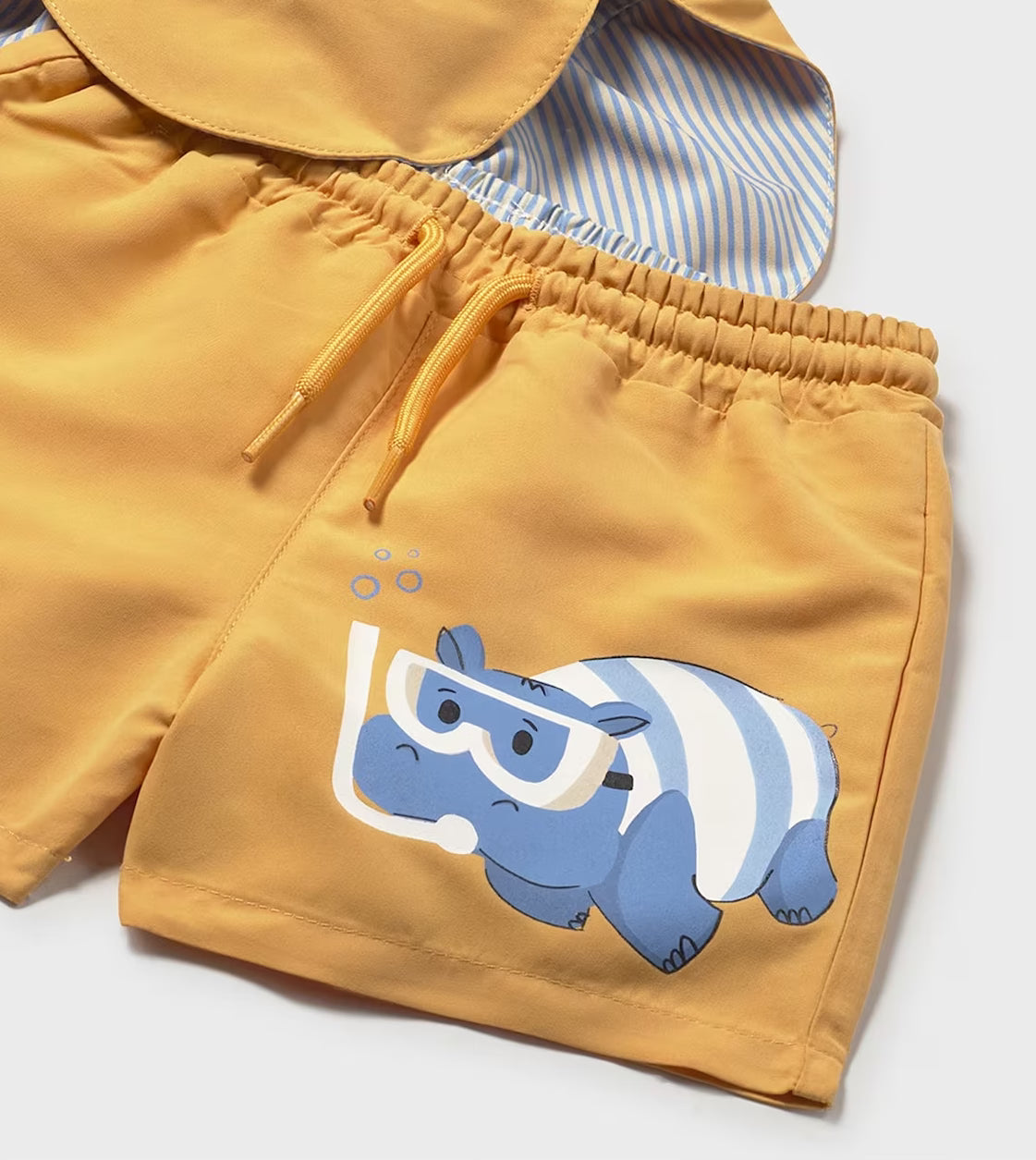 Baby Boy Hippo Swim Shorts