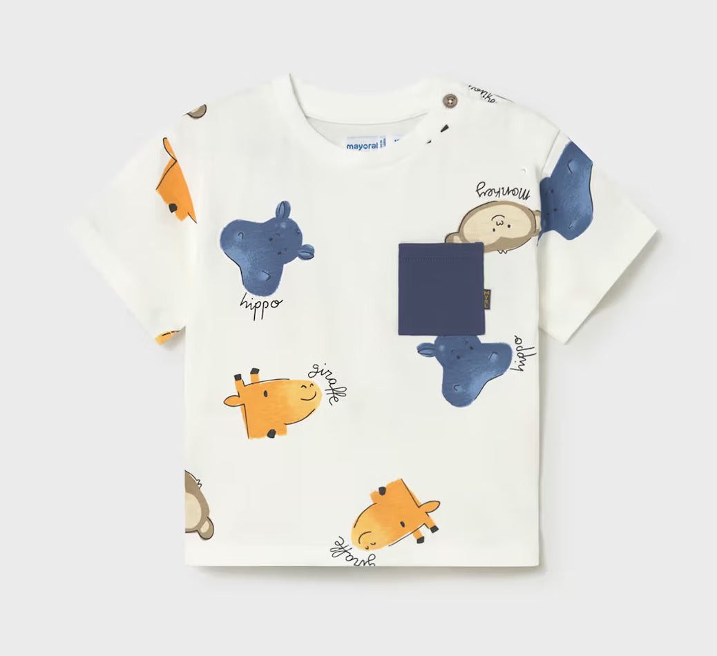 Wild Animal Baby Tee