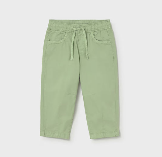 Baby Matcha Green Poplin Pants