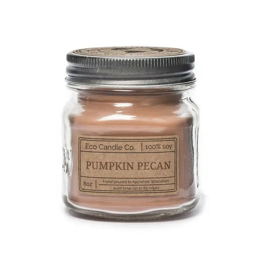Mason Candle Pumpkin Pecan