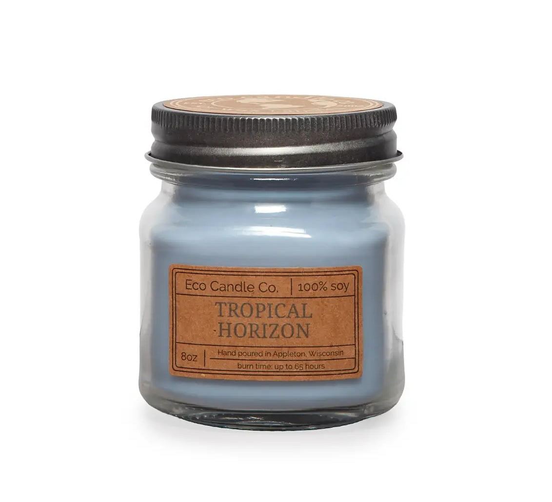 Tropical Horizon Mason Candle