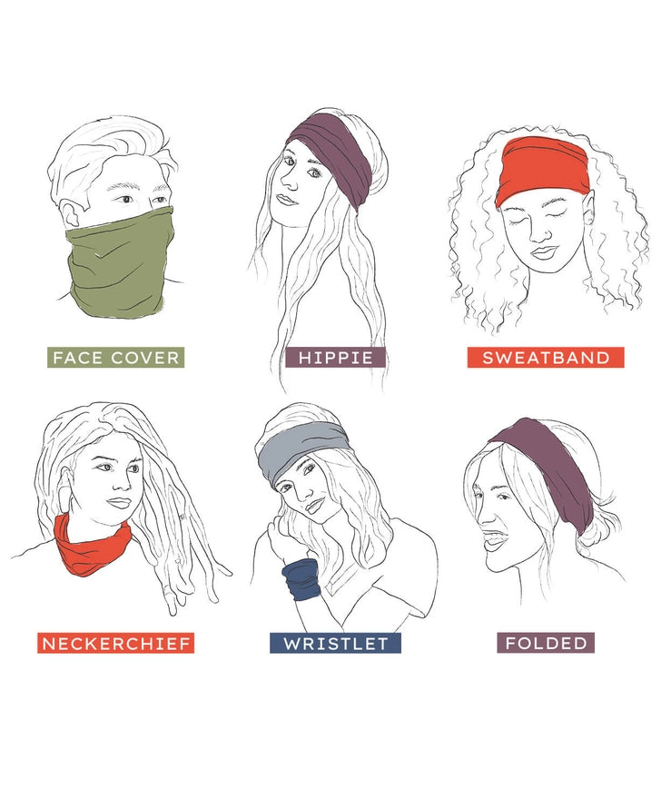 Eco Black Boho Headband