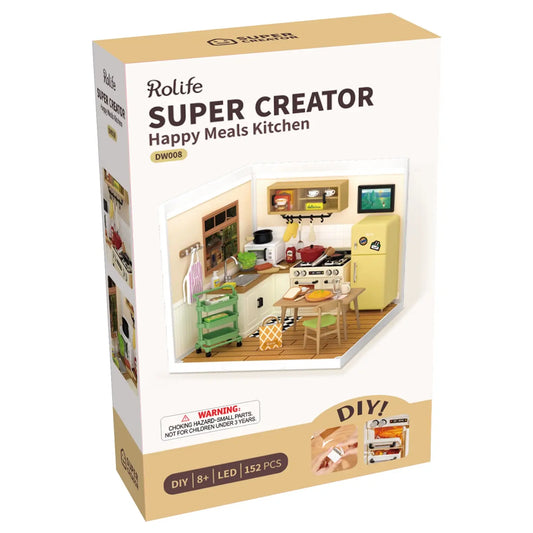 Miniature House Kit: Happy Meals Kitchen