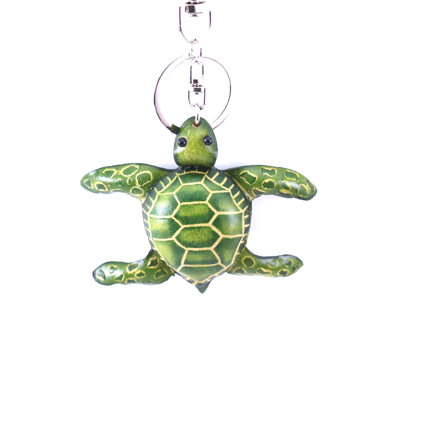 Leather Keychain - Sea Turtle