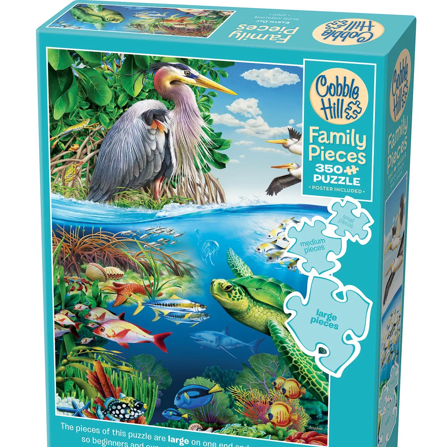 Earth Day Family Puzzle 350 pc