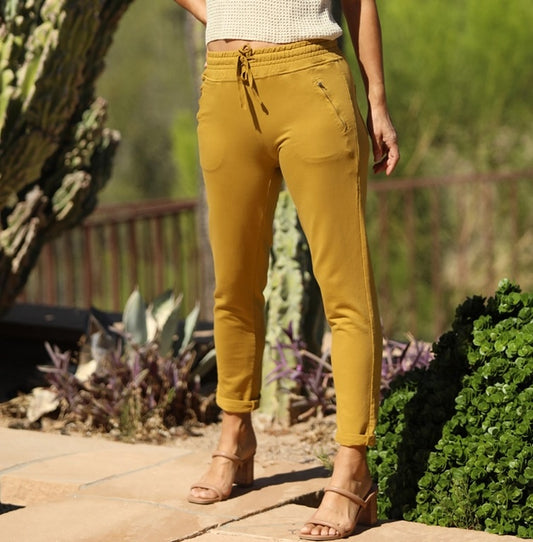 French Terry Joggers w/ Zipper Pocket
