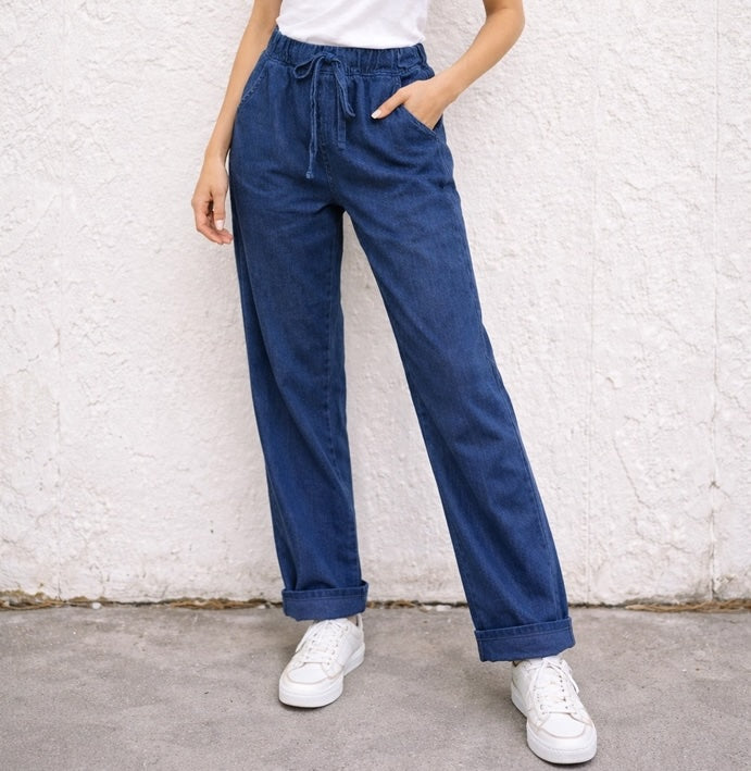 Italian Loose Fit Denim Jeans