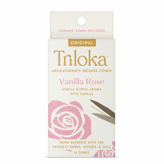Incense Cones- Vanilla Rose