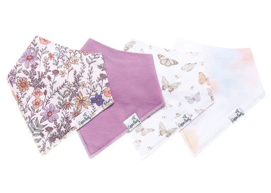 Flora Baby Bandana Set 4pk