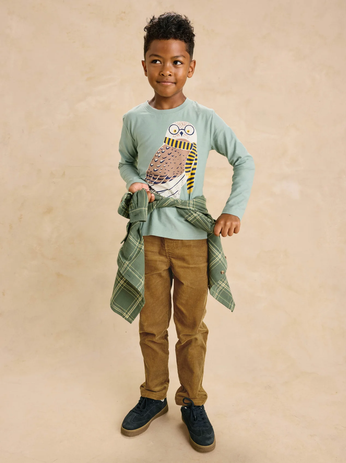 Oxford Owl Long Sleeve Graphic Tee