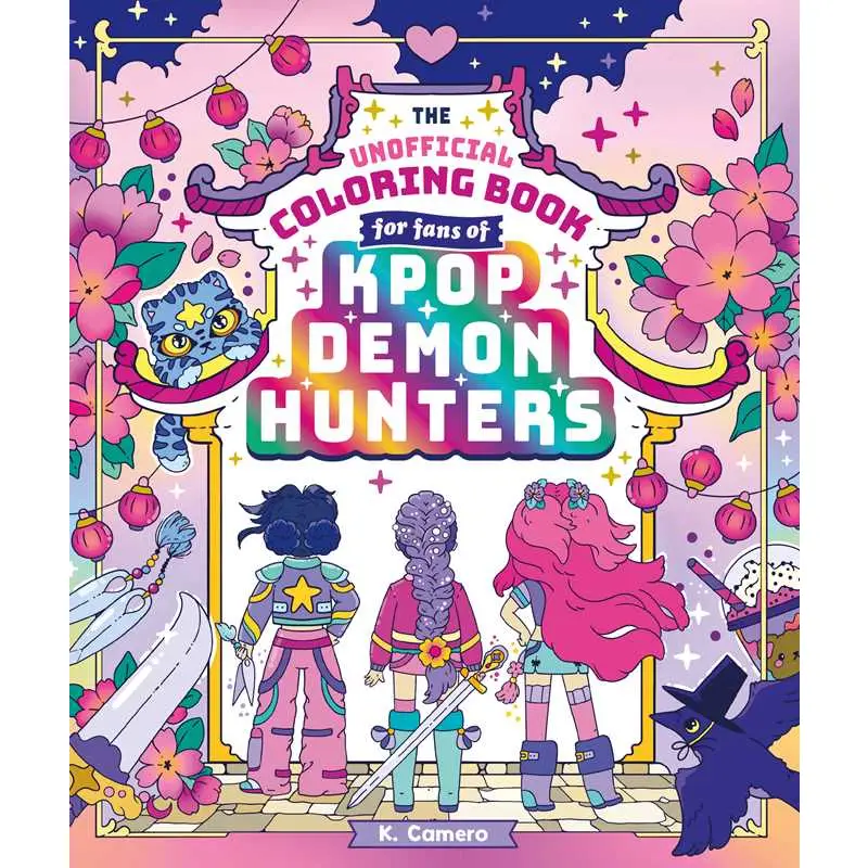 Unofficial Coloring Book for Kpop Demon Hunters