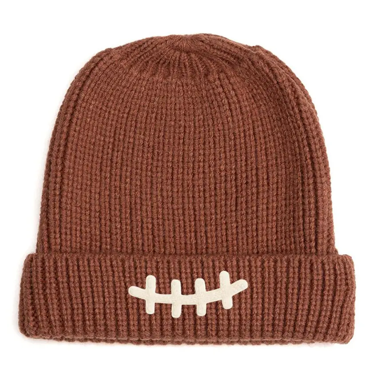 Kids Football Beanie Hat
