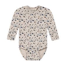 Baby Doggie Melange Onesie