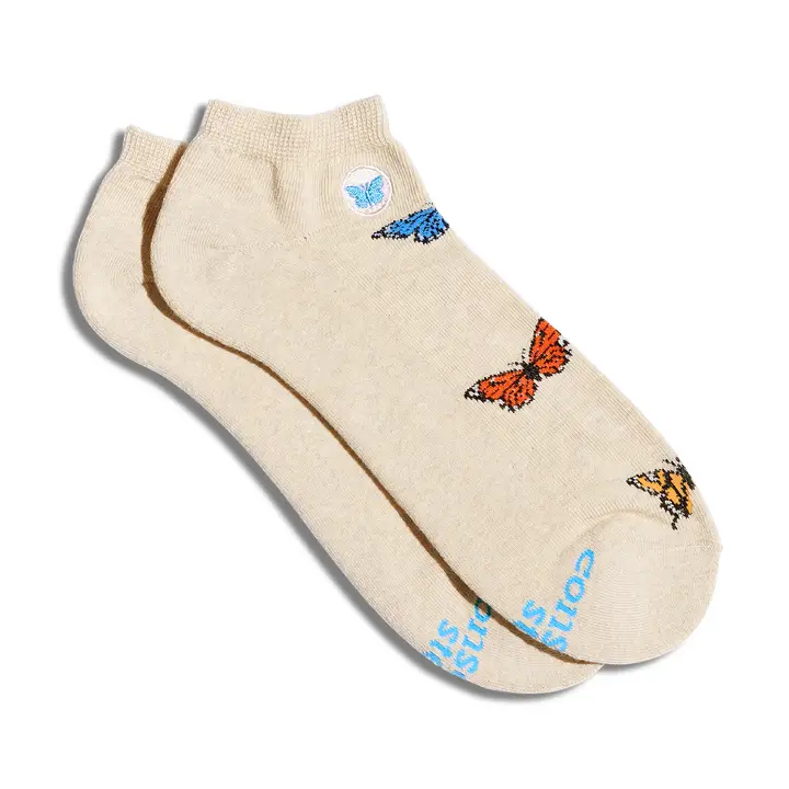 Ankle Socks That Protect Butterflies