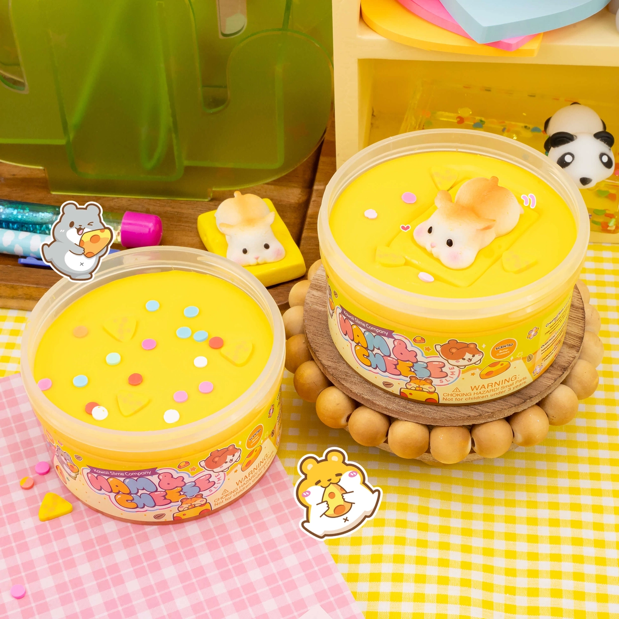 Ham & Cheese Glossy Slime
