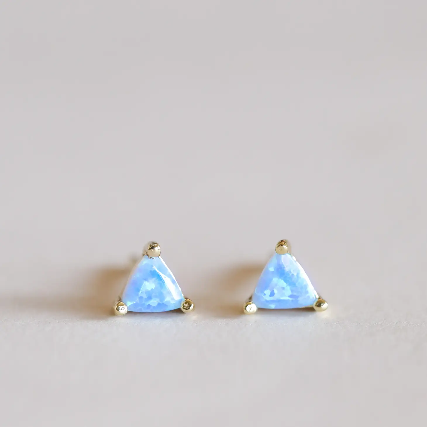 Mini Energy Earrings - Fire Opal