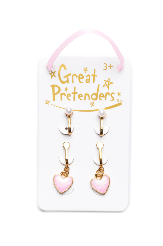 Girls Cute & Classy Clip On Earring Set