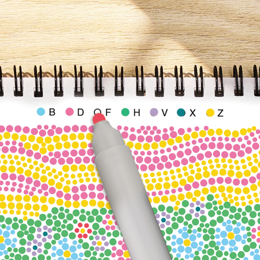 Flowart - Dot By Letter Cozy Cottage