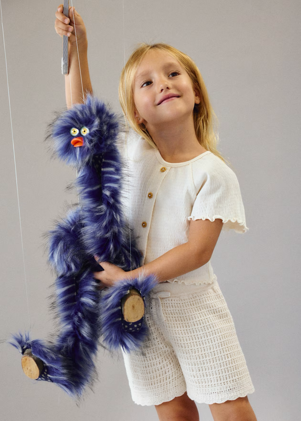 Girls Openwork Shorts