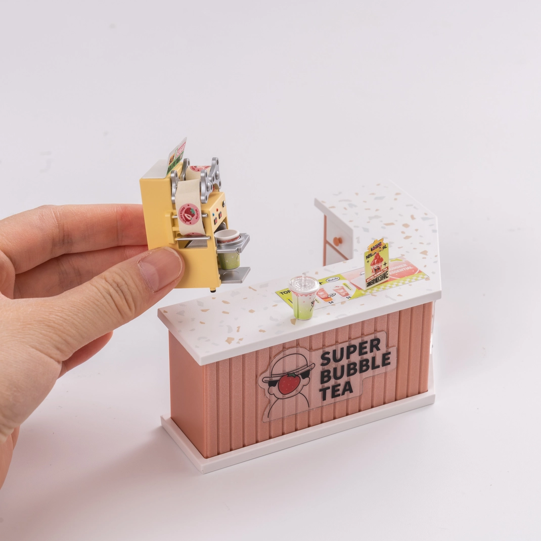 Miniature House Kit: Bubble Tea