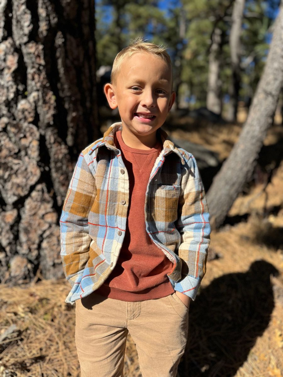 Boys Adventurer Sherpa Lined Shirt