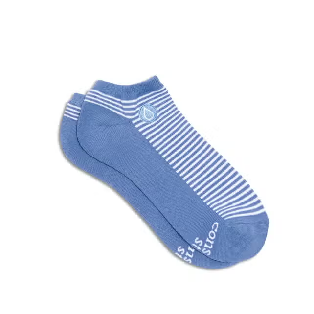 Ankle Socks That Give Water - Stripes