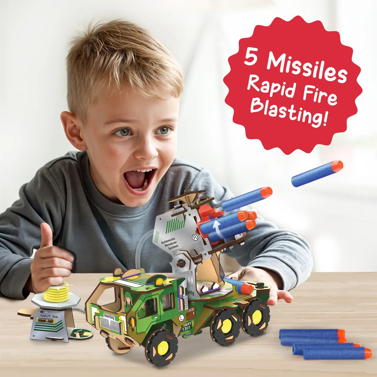 Smartivity DIY Missile Truck