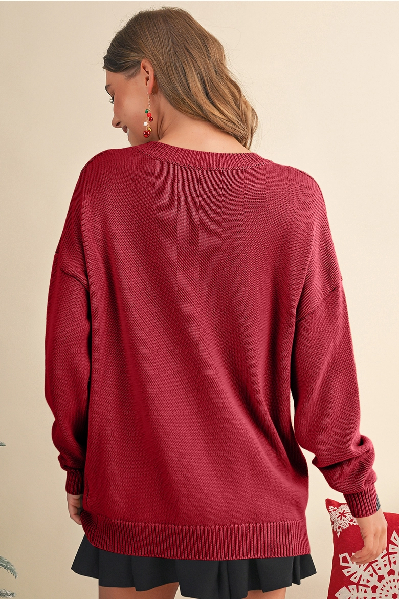 Merry Dot Drop Sweater