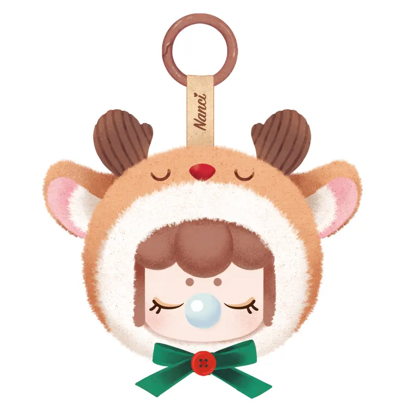 Christmas Plush Nanci Blind Box Keychain