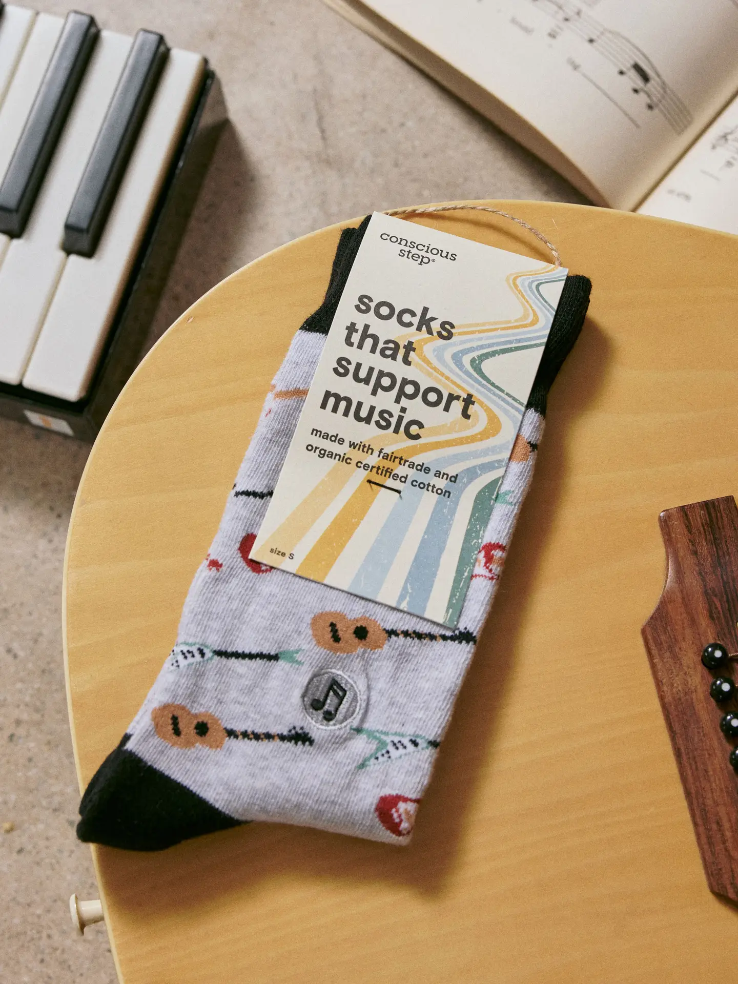 Socks That Support Music Guitars