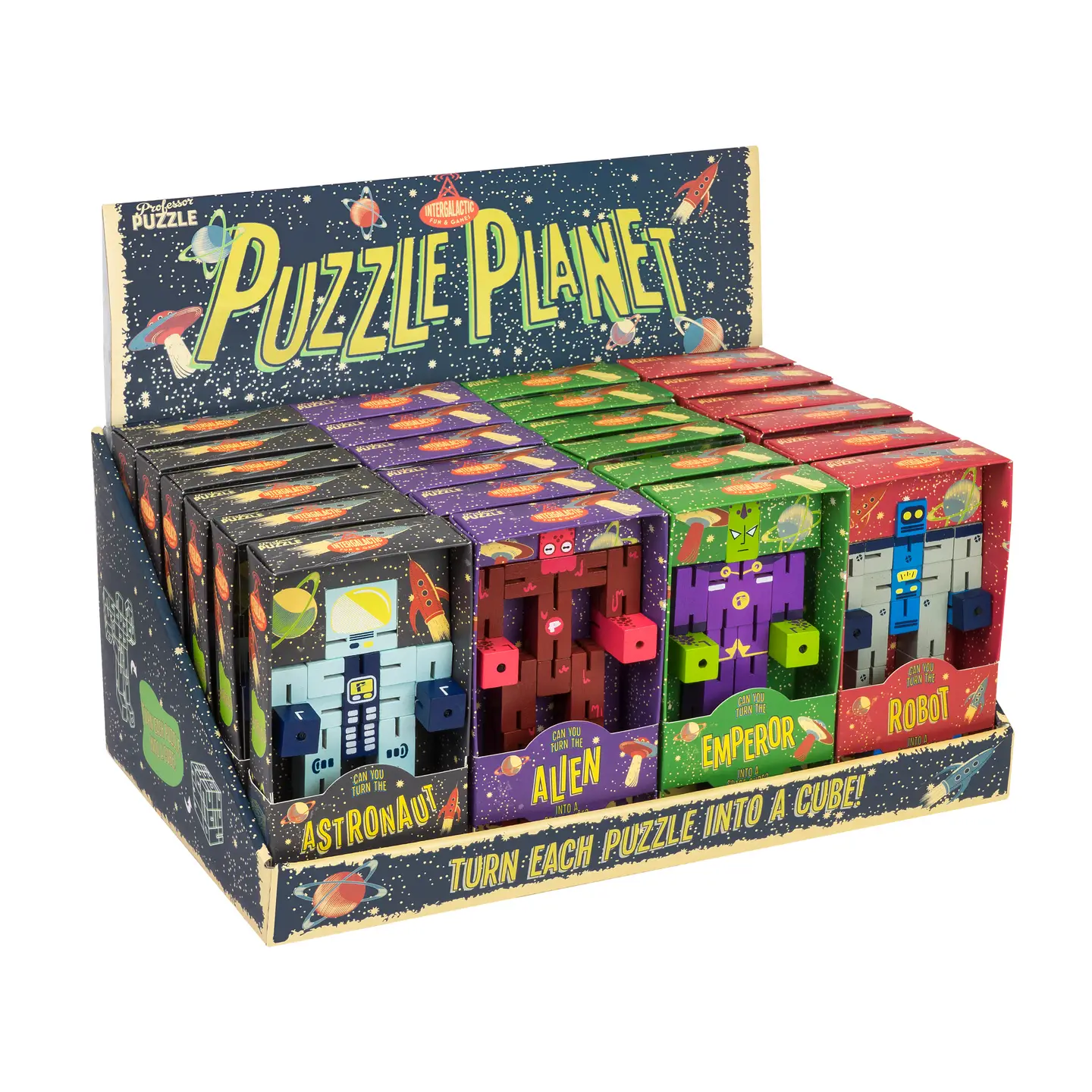 Puzzle Planet Robot