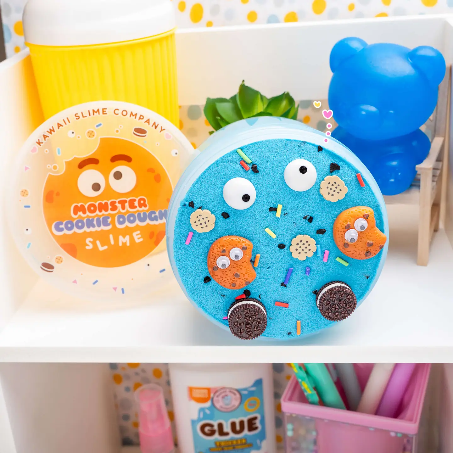 Monster Cookie Dough Slime