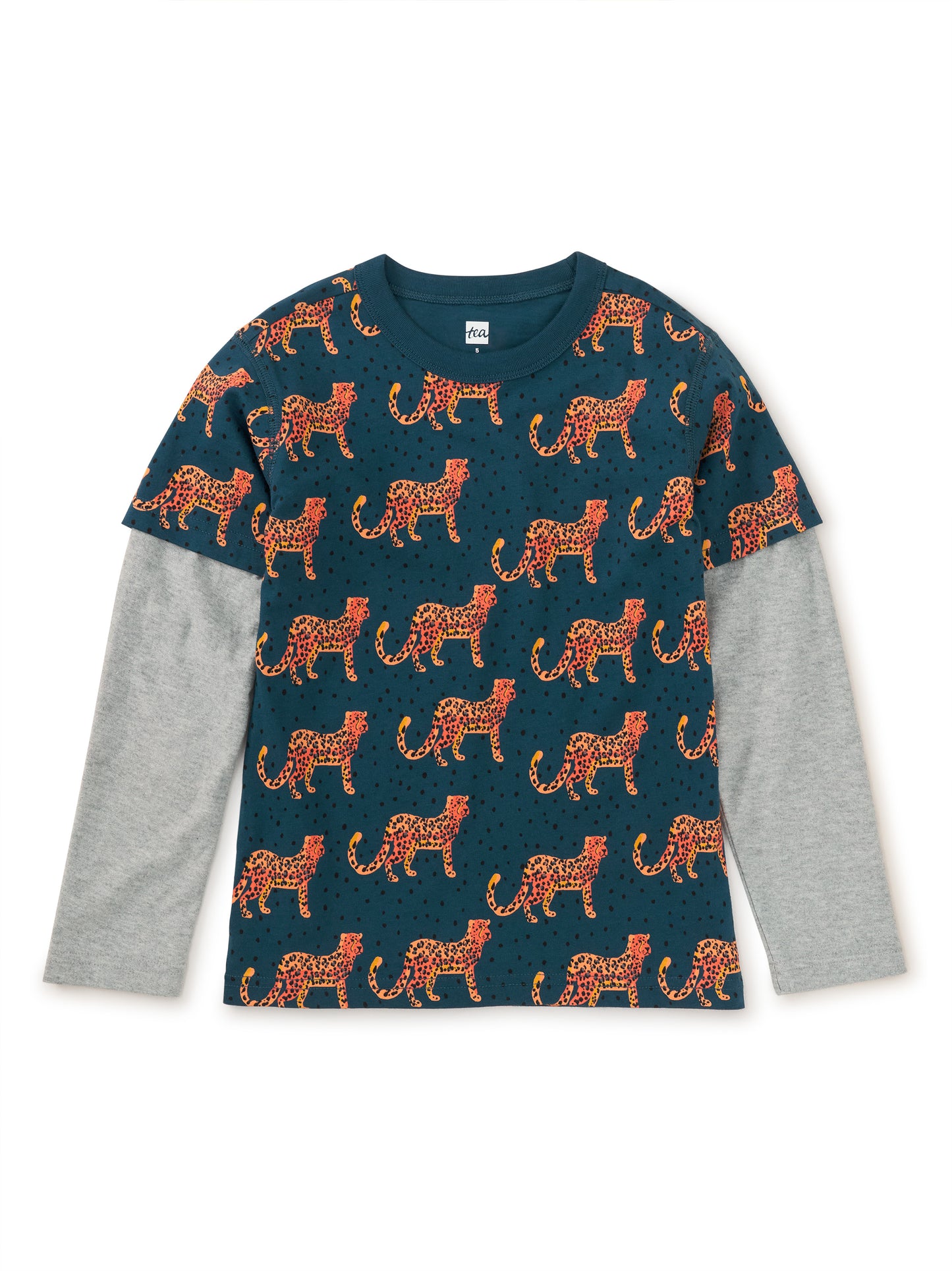 Kids Leopards Print Tee