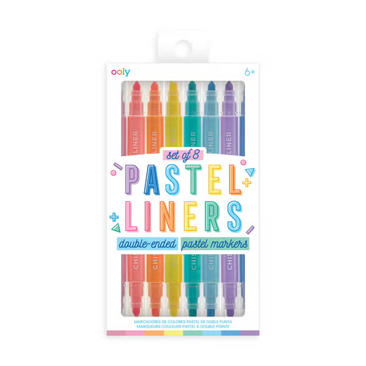Pastel Liners Double End Markers