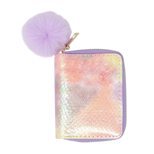 Girls Wallet Mermaid Tie Dye