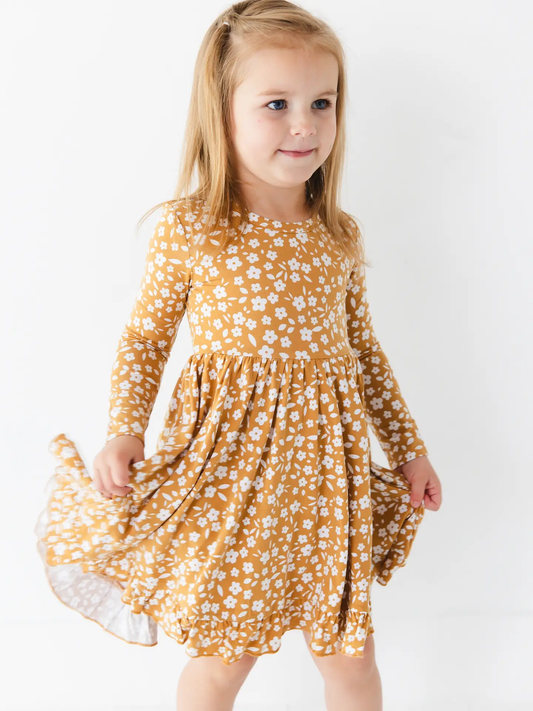 Girls Honey Blooms Bamboo Dress