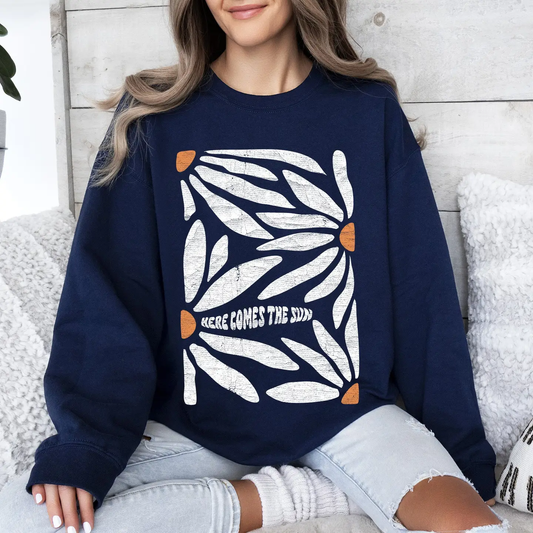 Here Comes The Sun Daisy Sweatshirt