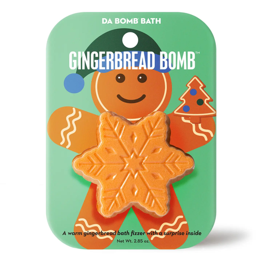 Bath Fizzer - Shaped Gingerbread Bomb