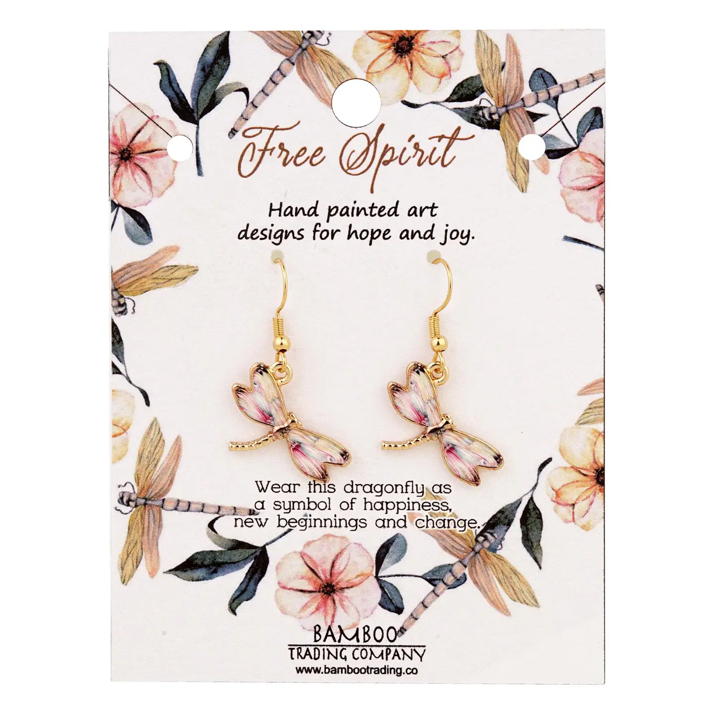 Free Spirit Dragonfly Earrings