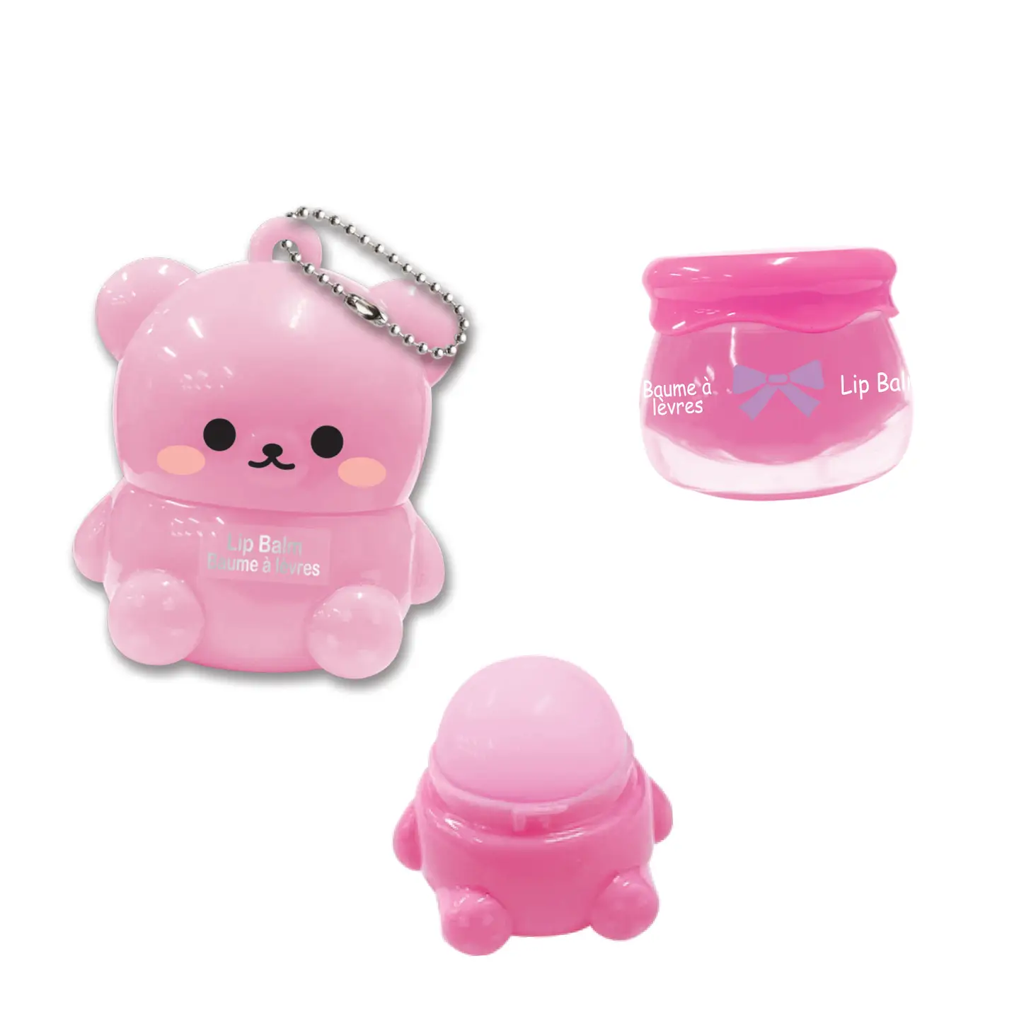 Girls Sweet Vibes Critters Lip Set