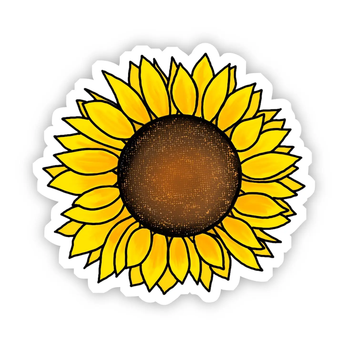 Cute Sunflower Sticker