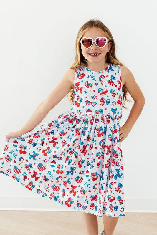 Little Miss Liberty Twirl Dress