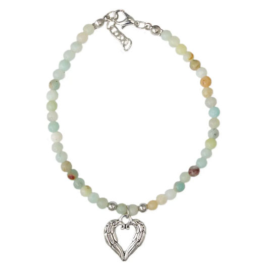 Pure Heart Amazonite Anklet