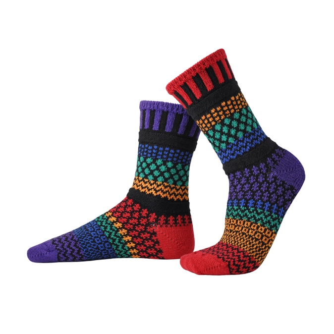 Gemstone Adult Crew Socks-Small