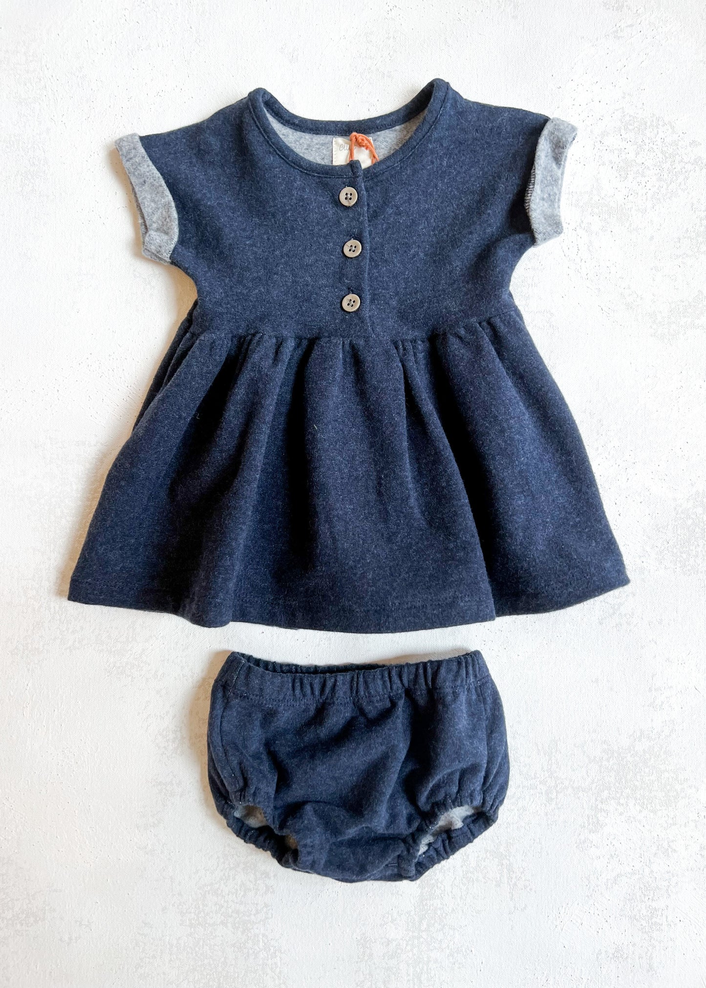 Cheston Fleece Baby Dress