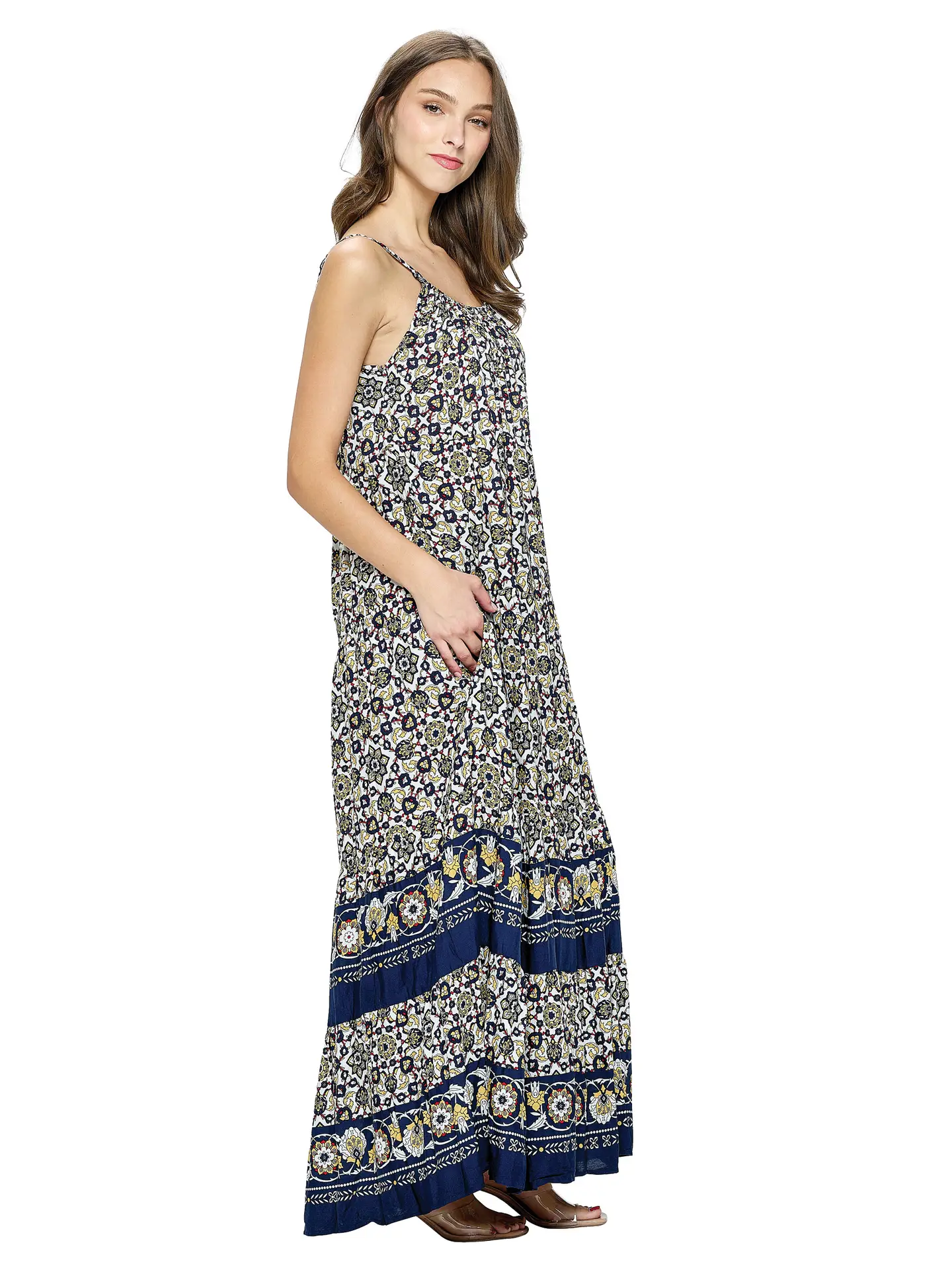 Boho Maxi Floral Dress