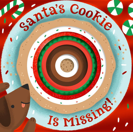 Santa's Cookie Is Missing Board Book