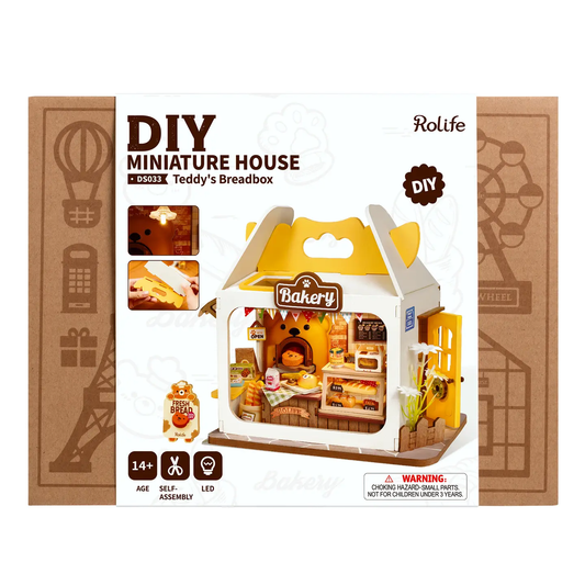 DIY Miniature House Teddy’s Breadbox