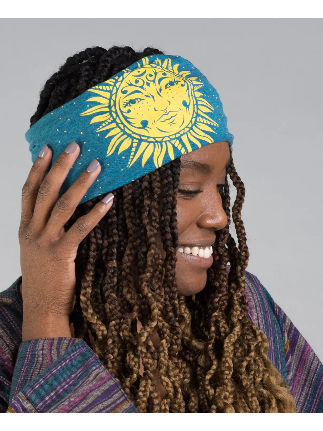 Boho Headband Sun Art