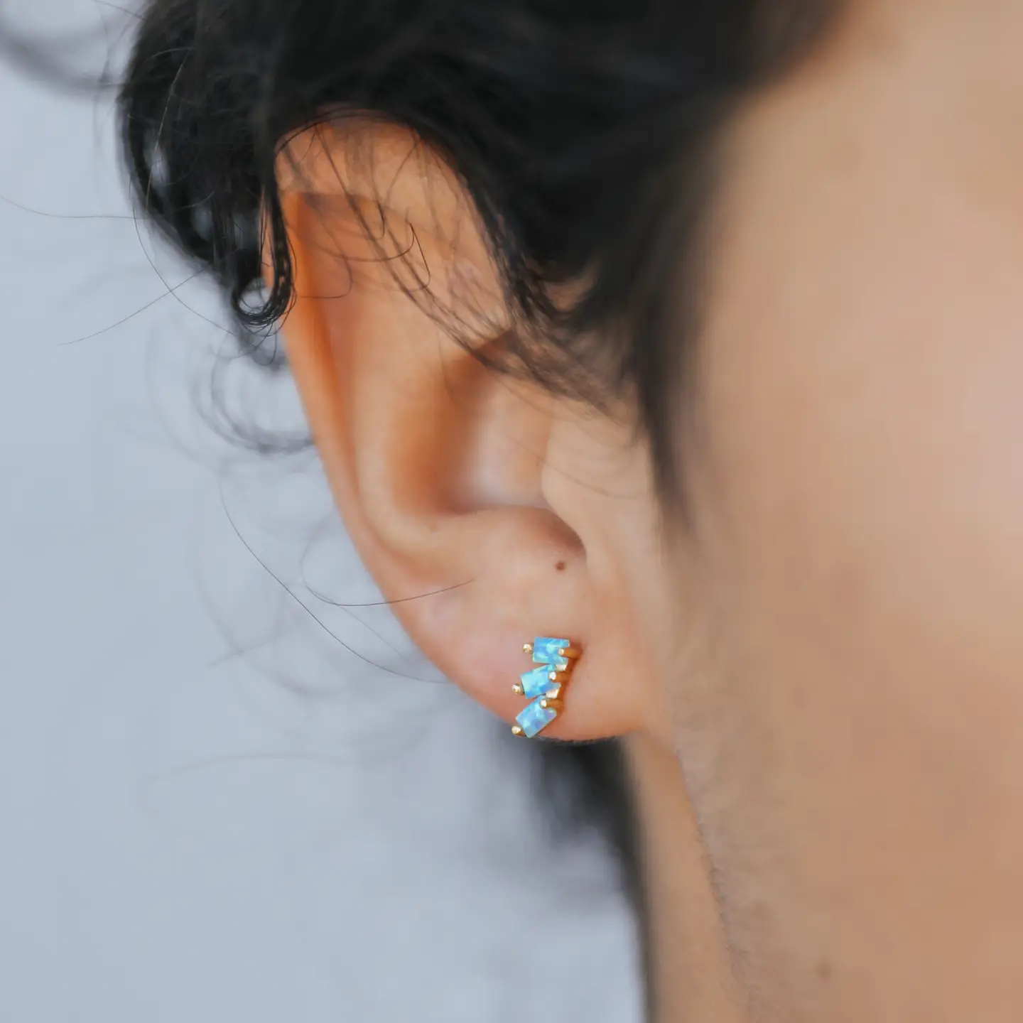 Offset Trio Earrings